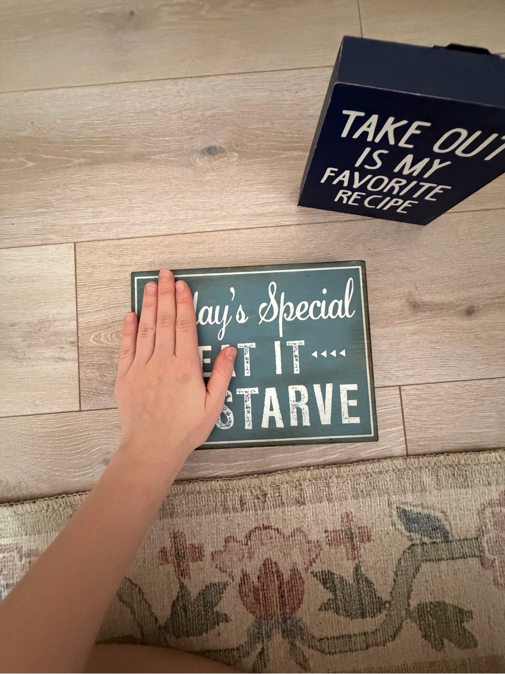 Wooden Kitchen Signs - Picture 2 of 4